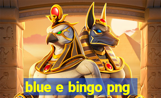 blue e bingo png